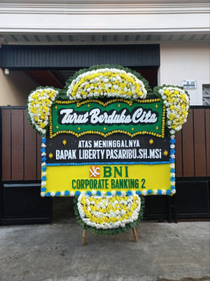 Papan Bunga Duka di Solok